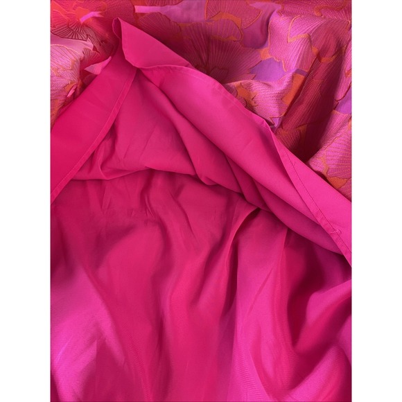 Tuckernuck Red Fil Coupe Palmerston Dress Sz L Spring Colorful Party Dressy - Picture 8 of 12